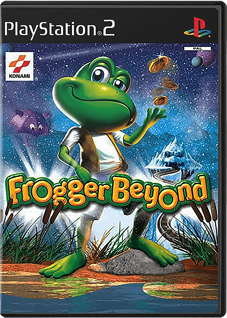 Frogger Beyond box art for Playstation 2